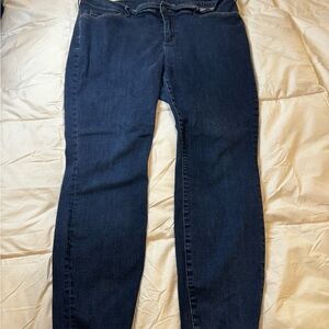 Duluth Trading Co Dark Blue Women's Skinny Jeans